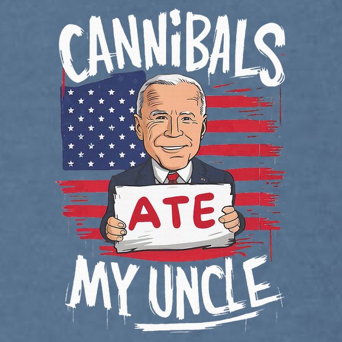 Cannibal Ate My Uncle Garment-Dyed Sweatshirt