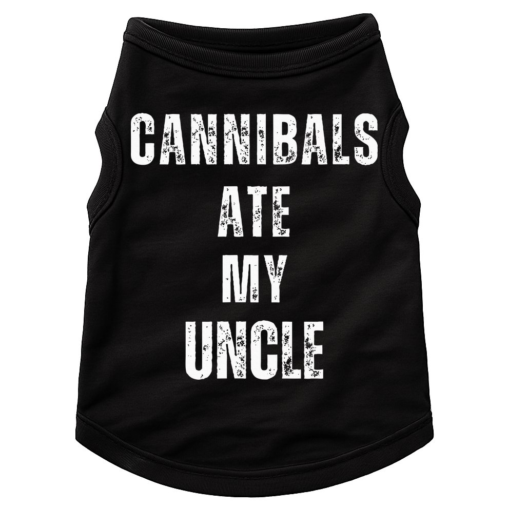 Cannibals Ate My Uncle Joe Biden Political Parody Doggie Tank