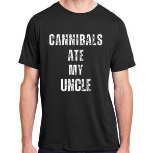 Cannibals Ate My Uncle Joe Biden Political Parody Adult ChromaSoft Performance T-Shirt