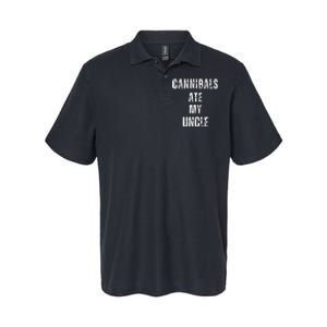 Cannibals Ate My Uncle Joe Biden Political Parody Softstyle Adult Sport Polo