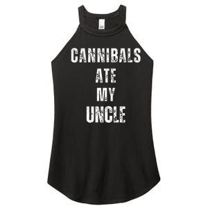 Cannibals Ate My Uncle Joe Biden Political Parody Women’s Perfect Tri Rocker Tank