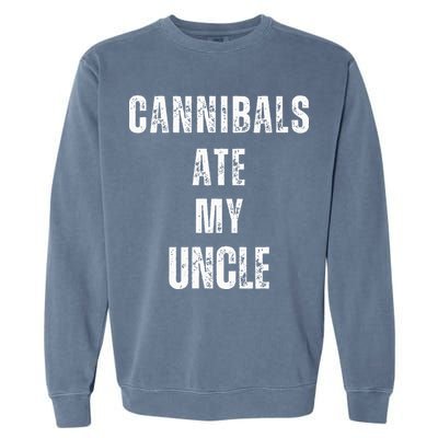 Cannibals Ate My Uncle Joe Biden Political Parody Garment-Dyed Sweatshirt