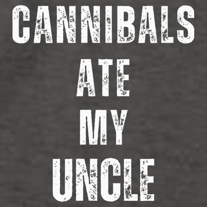 Cannibals Ate My Uncle Joe Biden Political Parody Vector Backpack