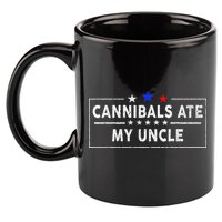 Cannibals Ate My Uncle Joe Biden Saying Funny Trump 2024 11oz C Handle Ceramic Mug