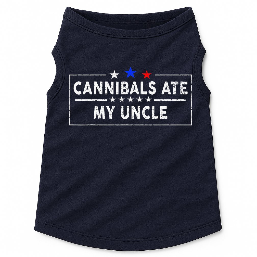 Cannibals Ate My Uncle Joe Biden Saying Funny Trump 2024 Doggie Tank