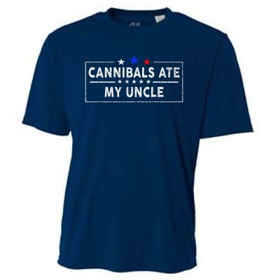 Cannibals Ate My Uncle Joe Biden Saying Funny Trump 2024 Cooling Performance Crew T-Shirt