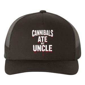 Cannibals Ate My Uncle Joe Biden Political Satire 2024 Yupoong Adult 5-Panel Trucker Hat