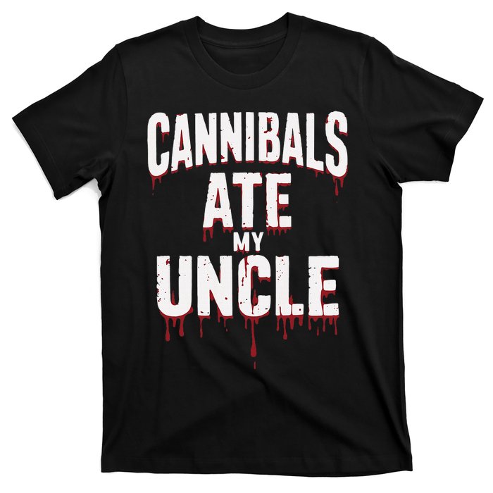 Cannibals Ate My Uncle Joe Biden Political Satire 2024 T-Shirt