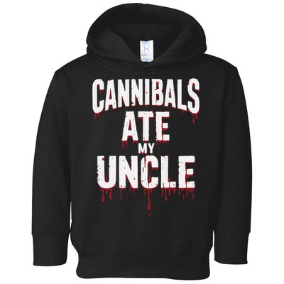 Cannibals Ate My Uncle Joe Biden Political Satire 2024 Toddler Hoodie