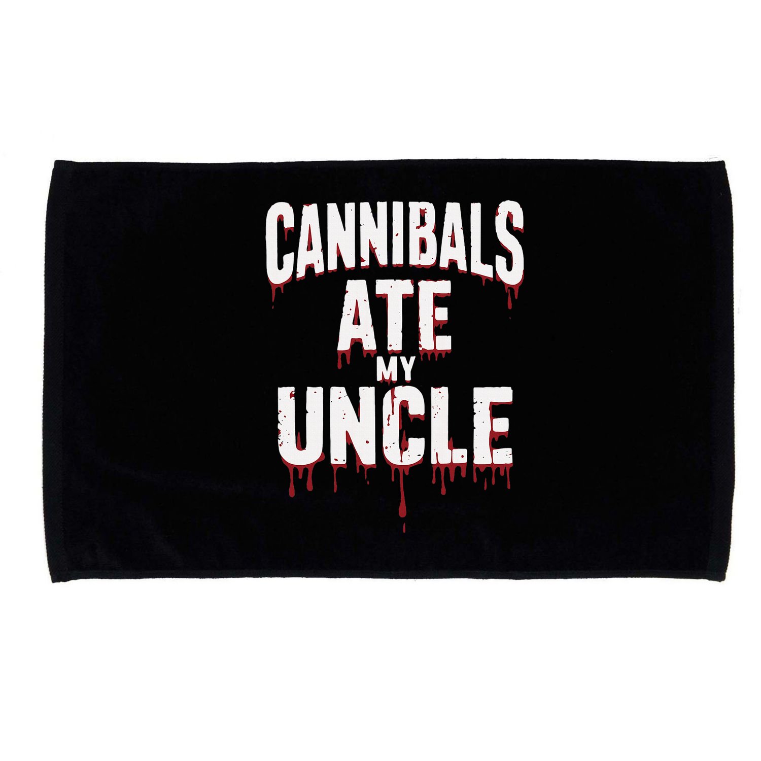 Cannibals Ate My Uncle Joe Biden Political Satire 2024 Microfiber Hand Towel