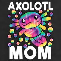 Cute Axolotl Mom Axolotl Lover 7 Panel Mesh Trucker Snapback Hat