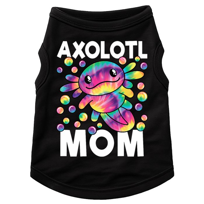 Cute Axolotl Mom Axolotl Lover Doggie Tank
