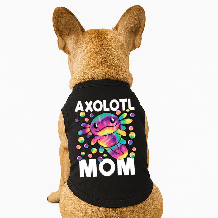 Cute Axolotl Mom Axolotl Lover Doggie Tank