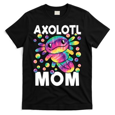 Cute Axolotl Mom Axolotl Lover T-Shirt