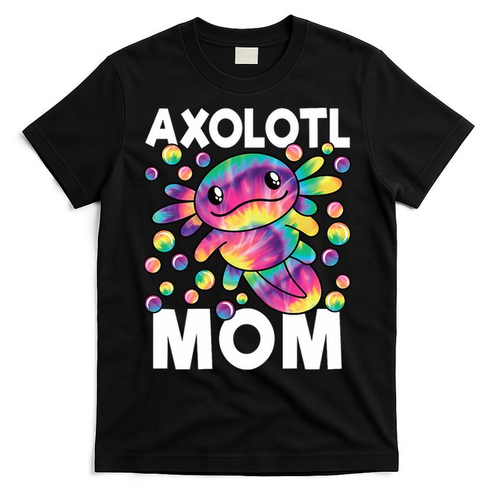 Cute Axolotl Mom Axolotl Lover T-Shirt