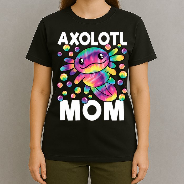Cute Axolotl Mom Axolotl Lover T-Shirt