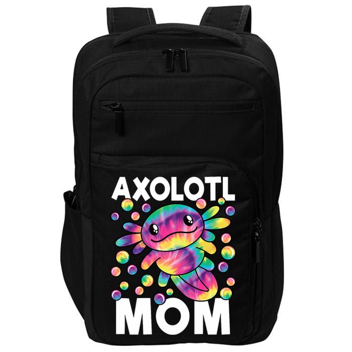Cute Axolotl Mom Axolotl Lover Impact Tech Backpack