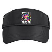 Cute Axolotl Mom Axolotl Lover Adult Drive Performance Visor