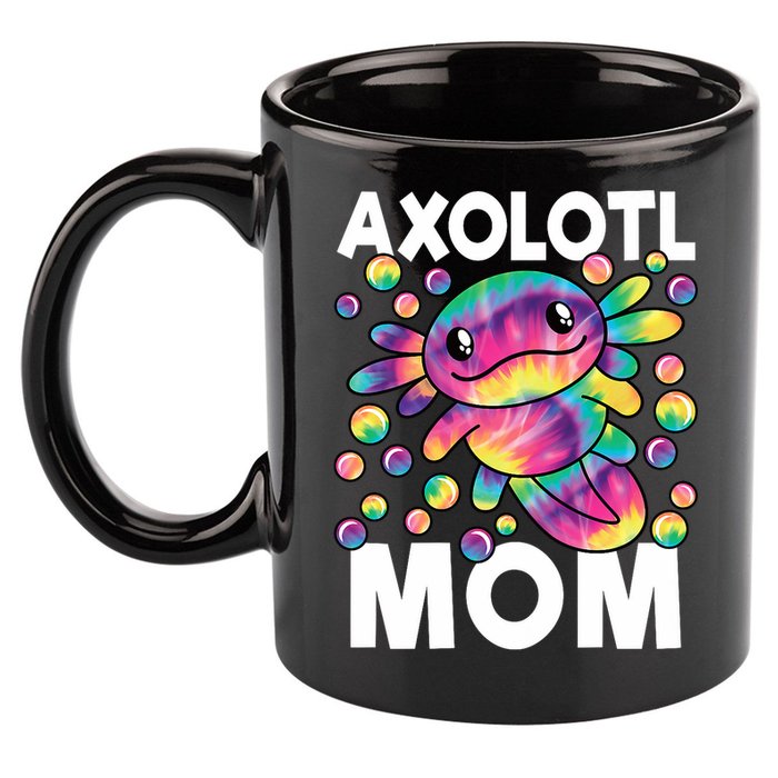 Cute Axolotl Mom Axolotl Lover 11oz C Handle Ceramic Mug