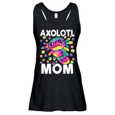 Cute Axolotl Mom Axolotl Lover Ladies Essential Flowy Tank
