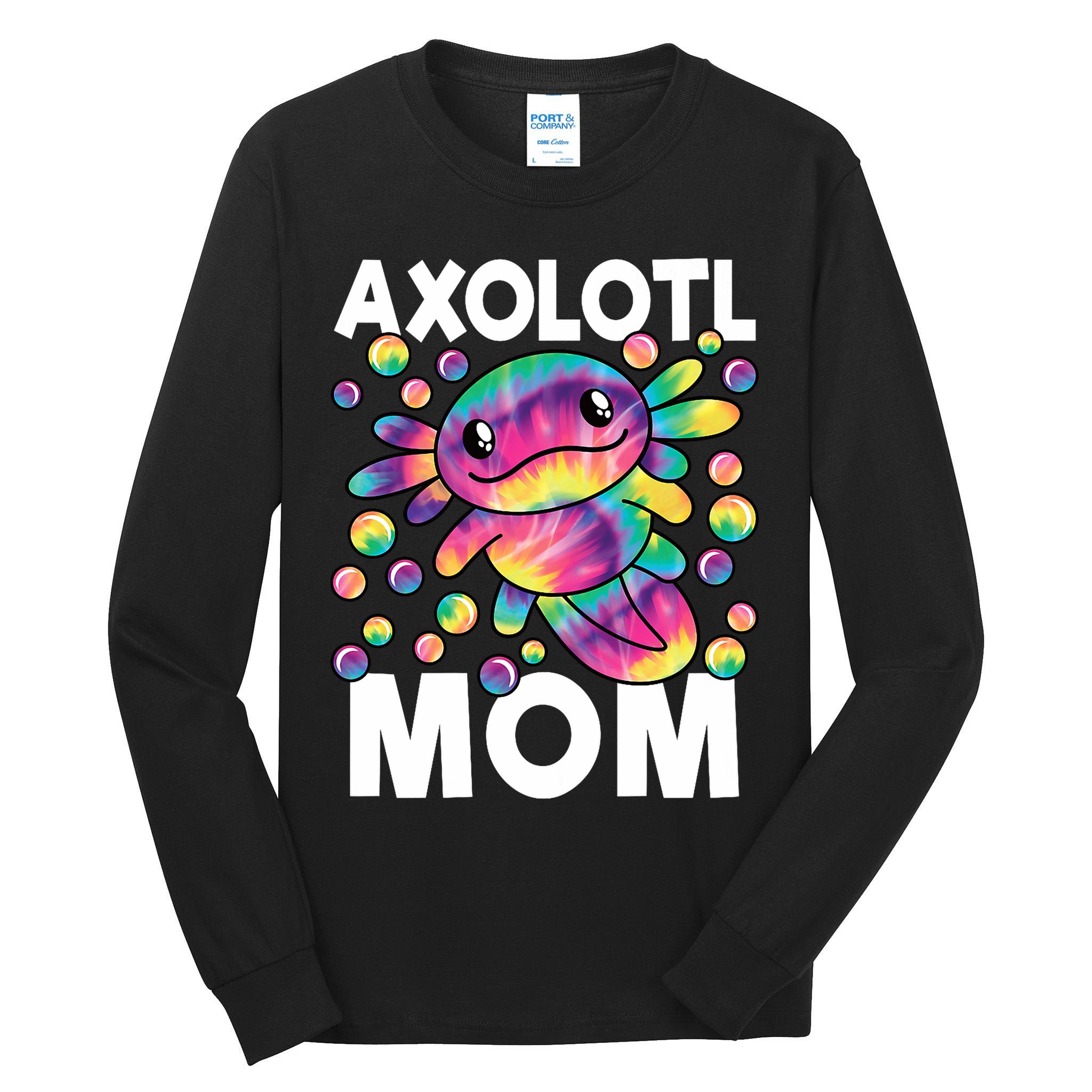 Cute Axolotl Mom Axolotl Lover Tall Long Sleeve T-Shirt