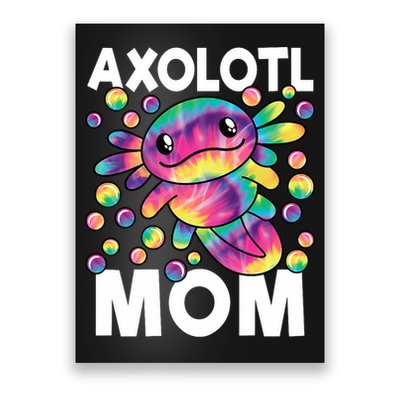 Cute Axolotl Mom Axolotl Lover Poster