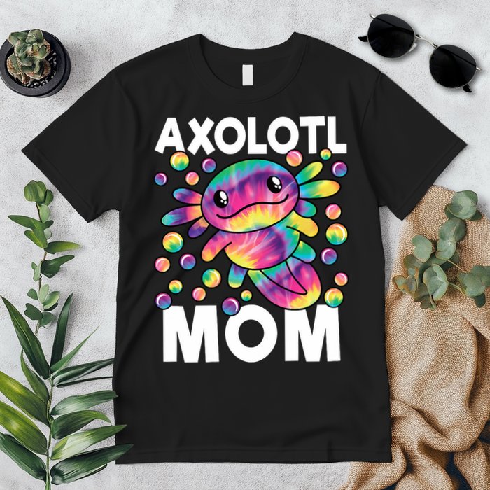 Cute Axolotl Mom Axolotl Lover Premium T-Shirt