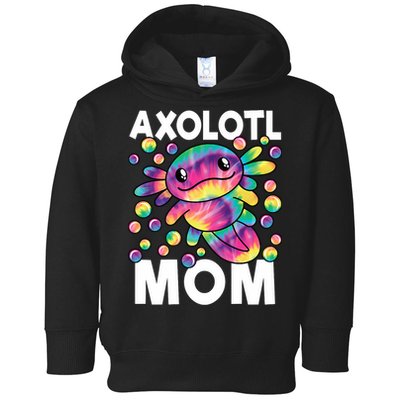 Cute Axolotl Mom Axolotl Lover Toddler Hoodie