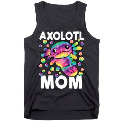 Cute Axolotl Mom Axolotl Lover Tank Top