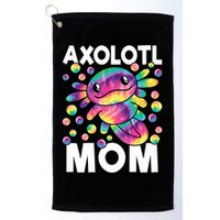 Cute Axolotl Mom Axolotl Lover Golf Towel