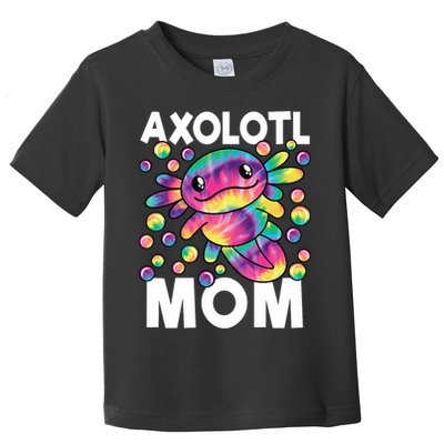 Cute Axolotl Mom Axolotl Lover Toddler T-Shirt