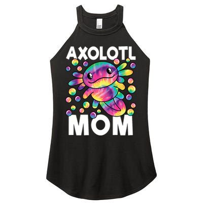 Cute Axolotl Mom Axolotl Lover Women's Perfect Tri Rocker Tank