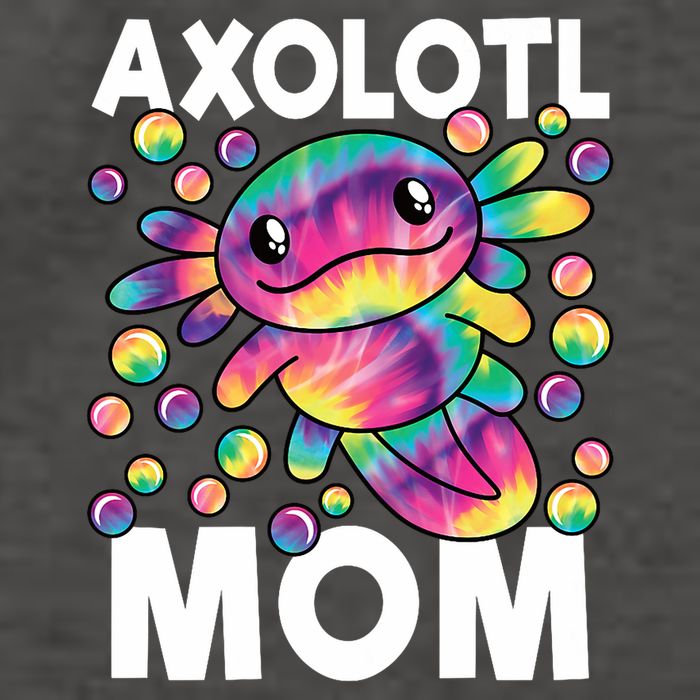 Cute Axolotl Mom Axolotl Lover Vector Backpack