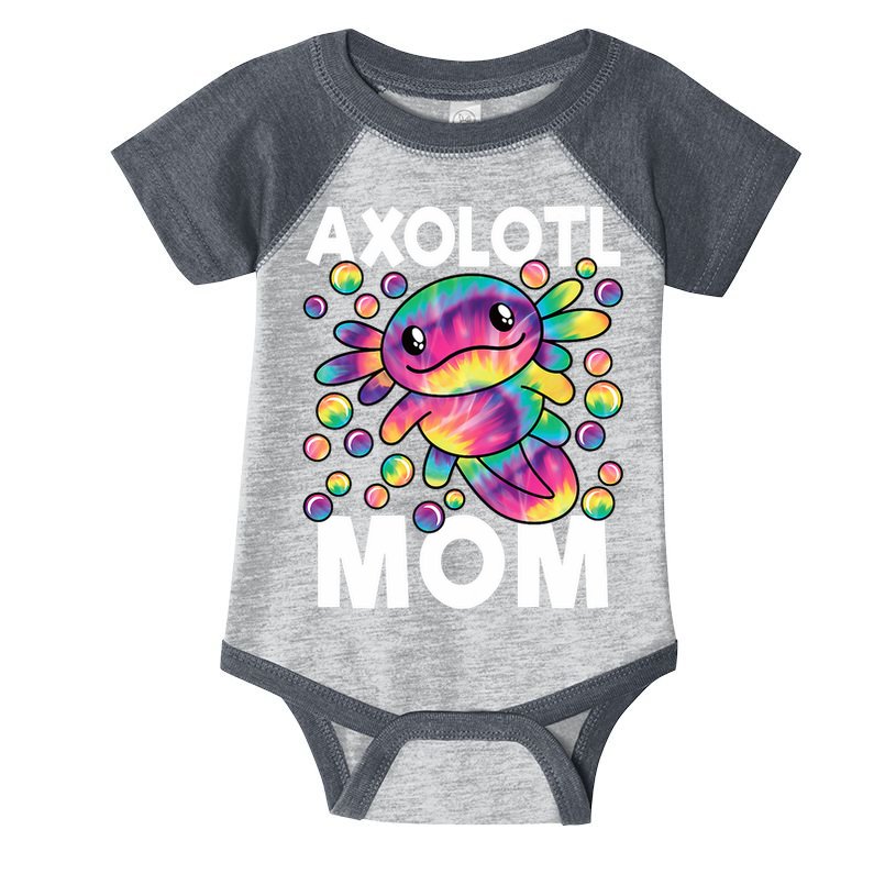 Cute Axolotl Mom Axolotl Lover Infant Baby Jersey Bodysuit
