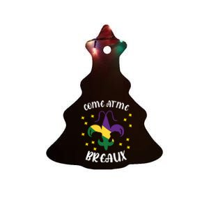 Come At Me Breaux Louisiana Crawfish Season Gift Ceramic Tree Ornament