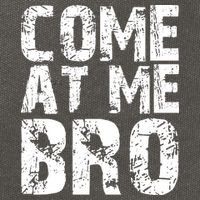 Come At Me Bro Cotton Canvas Backpack