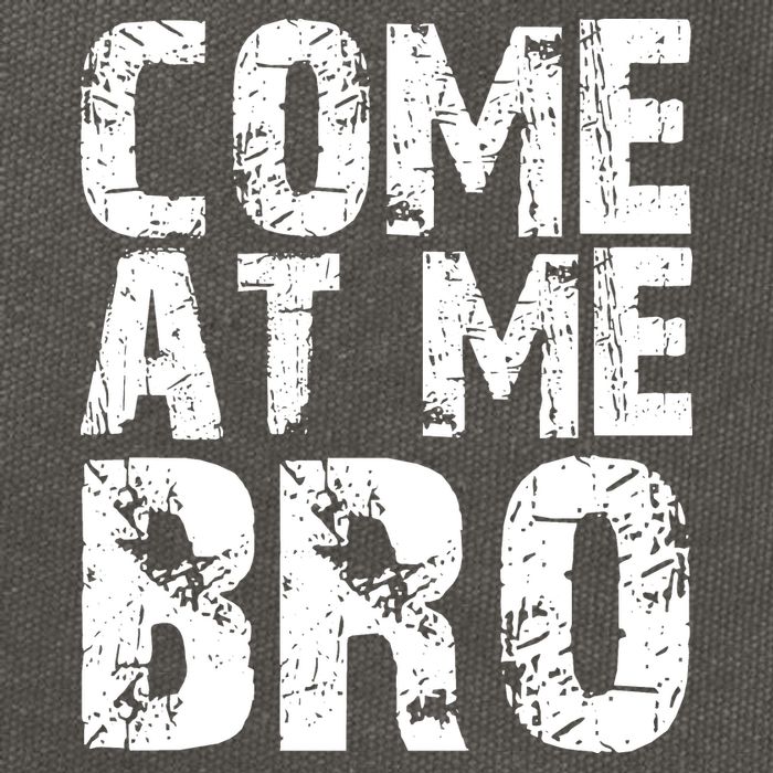 Come At Me Bro Cotton Canvas Backpack