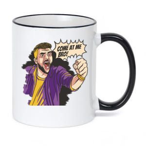 Come At Me Bro Comic 11oz Black Color Changing Mug