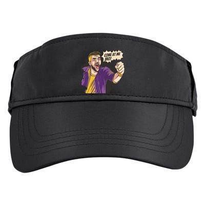 Come At Me Bro Comic Adult Drive Performance Visor