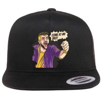 Come At Me Bro Comic Flatbill Hat
