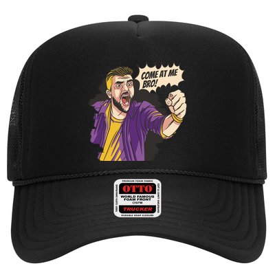 Come At Me Bro Comic Trucker Hat
