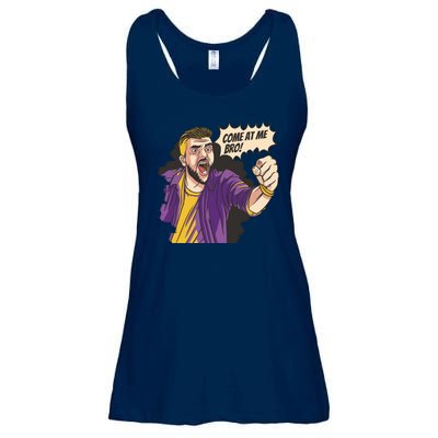 Come At Me Bro Comic Ladies Essential Flowy Tank