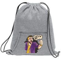 Come At Me Bro Comic Sweatshirt Cinch Pack Bag