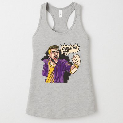 Come At Me Bro Comic Womens Tank Top