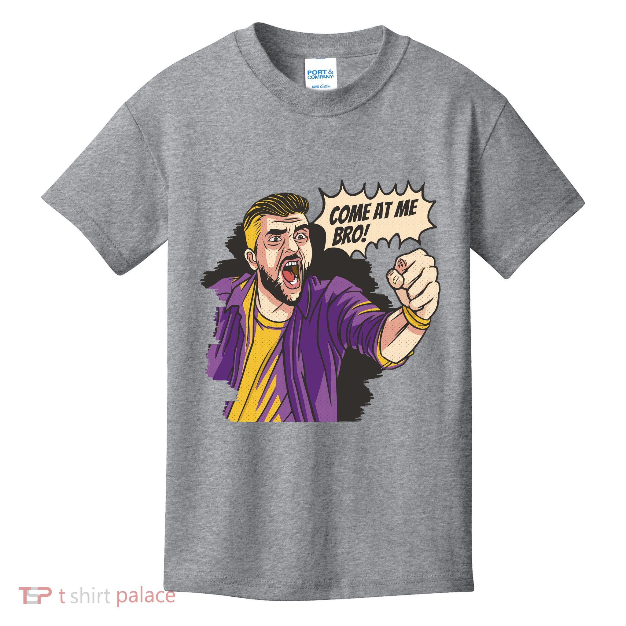Come At Me Bro Comic Kids T-Shirt