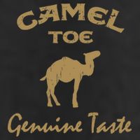 Camel Toe Genuine Taste Funny 7 Panel Mesh Trucker Snapback Hat
