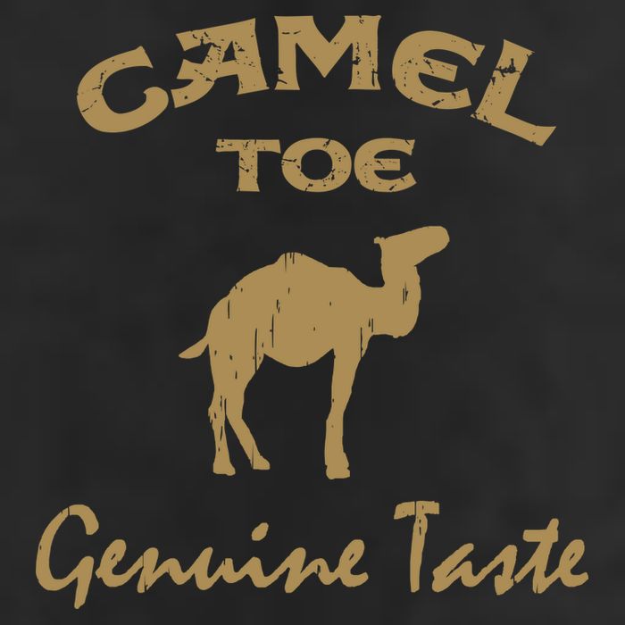 Camel Toe Genuine Taste Funny 7 Panel Mesh Trucker Snapback Hat