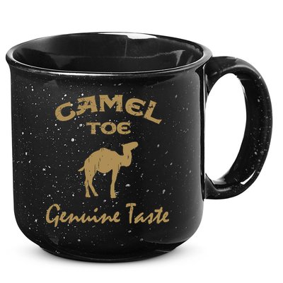 Camel Toe Genuine Taste Funny 15oz Campfire Ceramic Mug