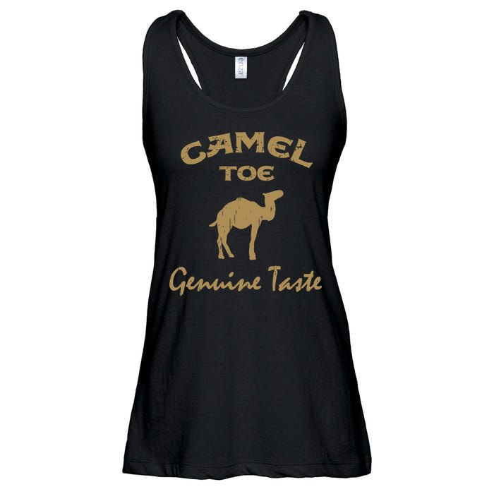 Camel Toe Genuine Taste Funny Ladies Essential Flowy Tank