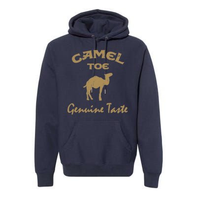 Camel Toe Genuine Taste Funny Premium Hoodie